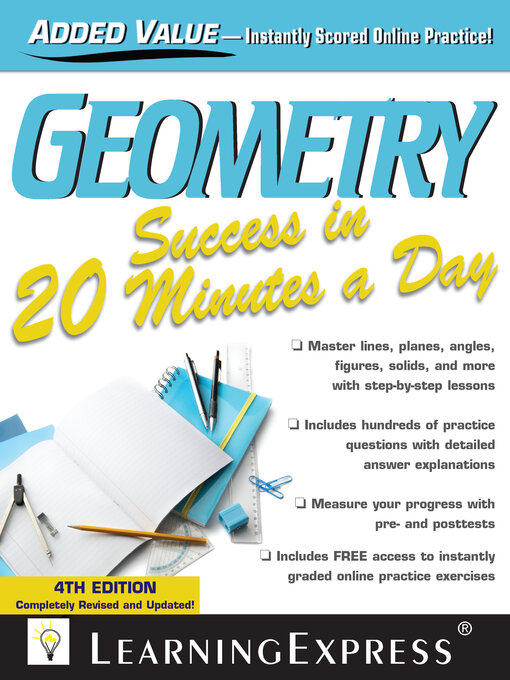Title details for Geometry Success in 20 Minutes a Day by LearningExpress LLC - Available